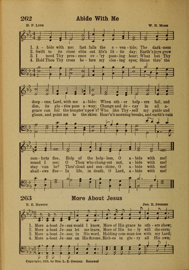 Hymns of Praise: for the Church and Sunday School page 244