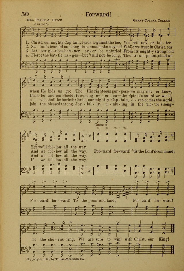 Hymns of Praise: for the Church and Sunday School page 50