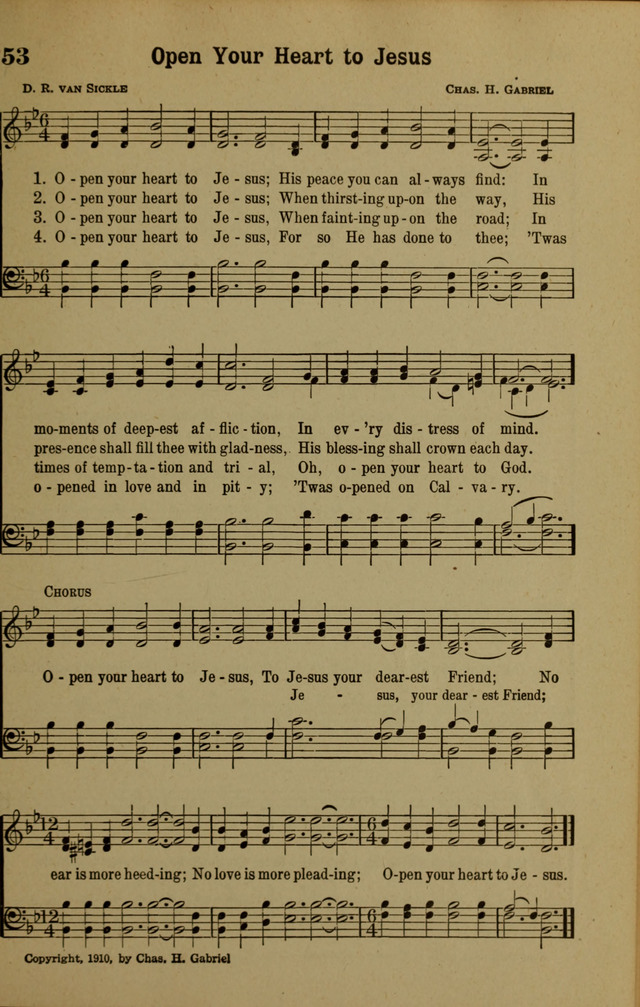 Hymns of Praise: for the Church and Sunday School page 53