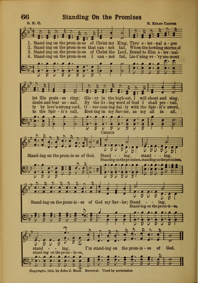 Hymns of Praise: for the Church and Sunday School page 66