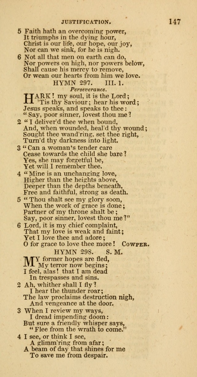 Hymns of the Protestant Episcopal Church of the United States, as authorized by the General Convention: with an additional selection page 147