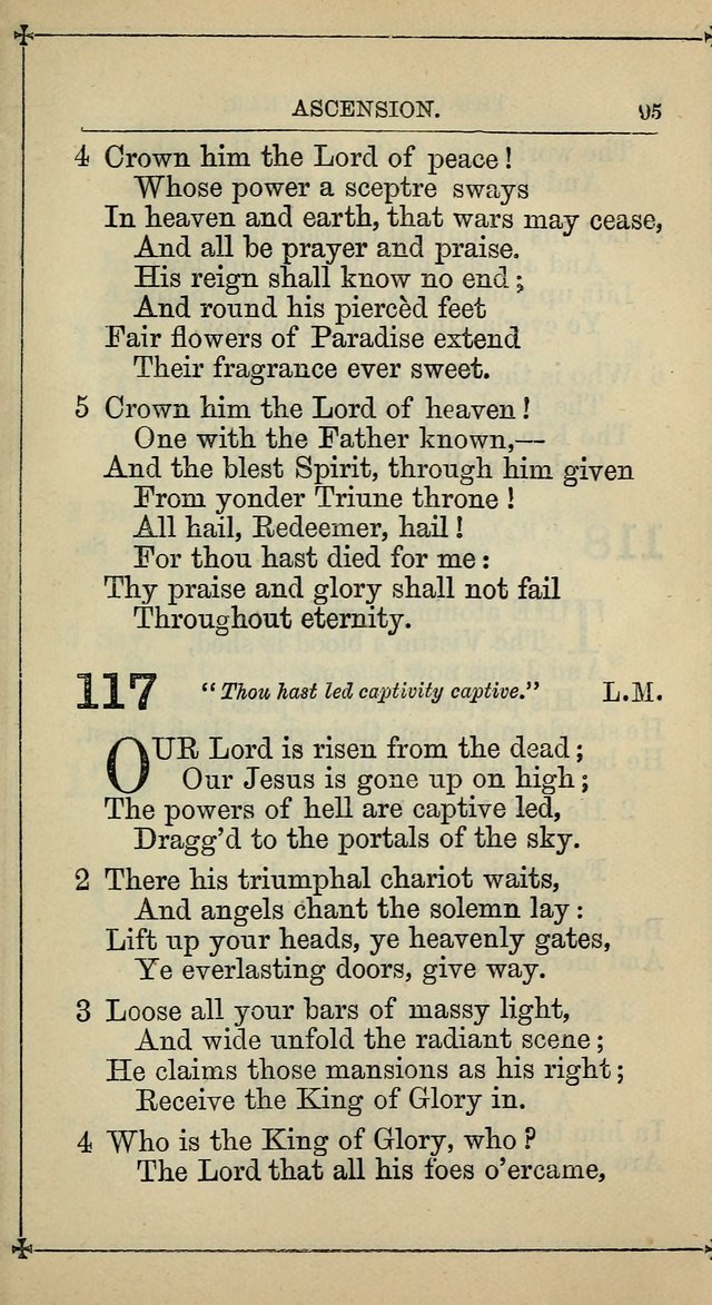 Hymnal: according to the use of the Protestant Episcopal Church in the United States of America : Revised edition (1874) page 110