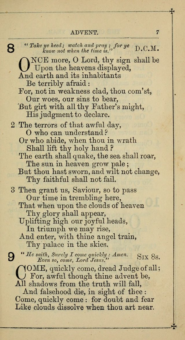 Hymnal: according to the use of the Protestant Episcopal Church in the United States of America : Revised edition (1874) page 22