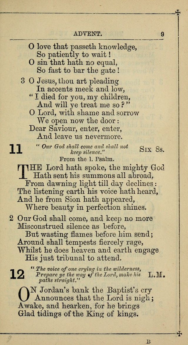 Hymnal: according to the use of the Protestant Episcopal Church in the United States of America : Revised edition (1874) page 24