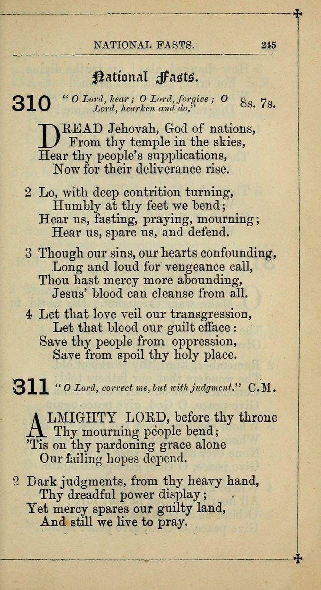 Hymnal: according to the use of the Protestant Episcopal Church in the United States of America : Revised edition (1874) page 260