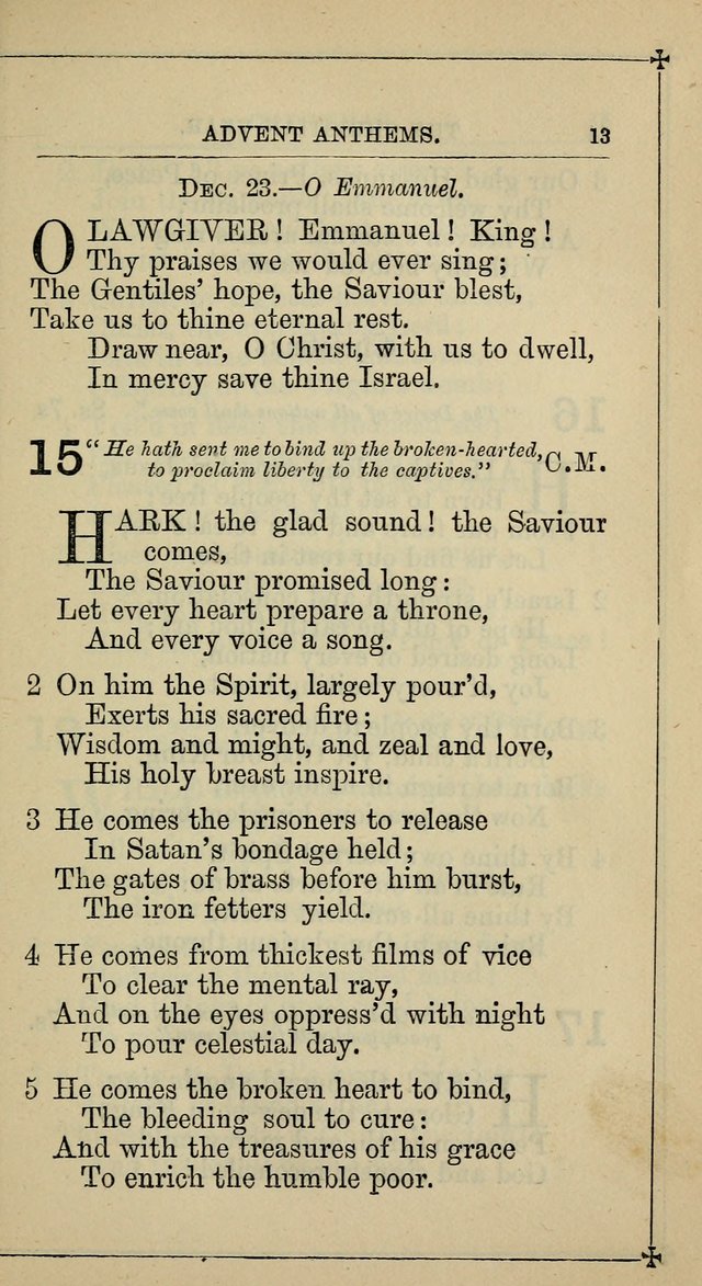 Hymnal: according to the use of the Protestant Episcopal Church in the United States of America : Revised edition (1874) page 28
