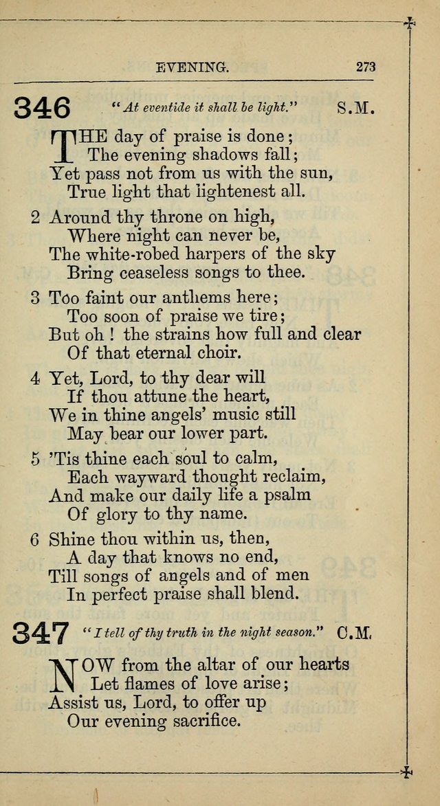 Hymnal: according to the use of the Protestant Episcopal Church in the United States of America : Revised edition (1874) page 288