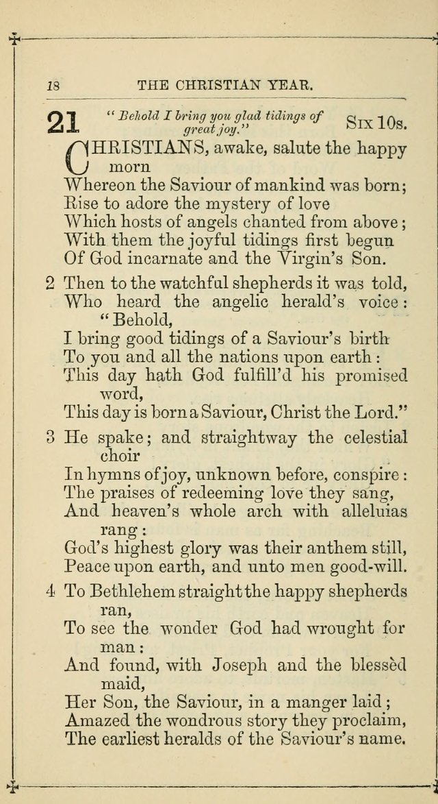 Hymnal: according to the use of the Protestant Episcopal Church in the United States of America : Revised edition (1874) page 33