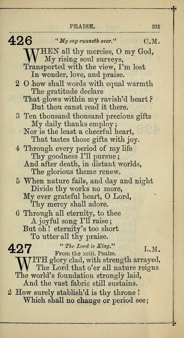 Hymnal: according to the use of the Protestant Episcopal Church in the United States of America : Revised edition (1874) page 346