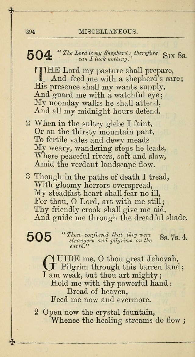 Hymnal: according to the use of the Protestant Episcopal Church in the United States of America : Revised edition (1874) page 409