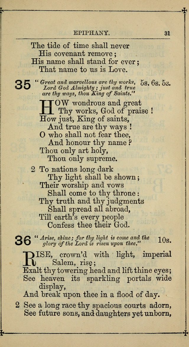 Hymnal: according to the use of the Protestant Episcopal Church in the United States of America : Revised edition (1874) page 46