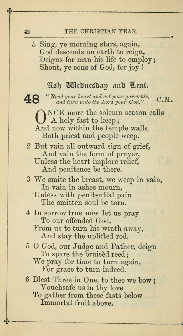 Hymnal: according to the use of the Protestant Episcopal Church in the United States of America : Revised edition (1874) page 57