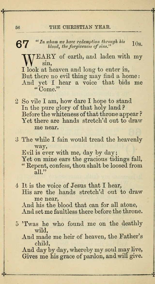 Hymnal: according to the use of the Protestant Episcopal Church in the United States of America : Revised edition (1874) page 71