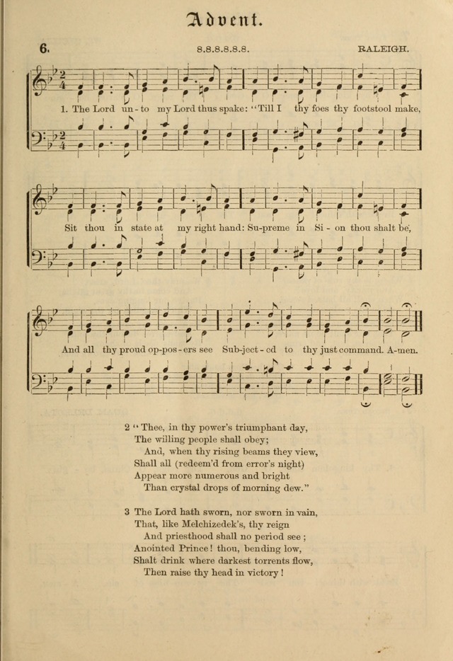 Hymnal and Canticles of the Protestant Episcopal Church with Music (Gilbert & Goodrich) page 11
