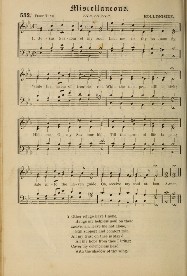 Hymnal and Canticles of the Protestant Episcopal Church with Music (Gilbert & Goodrich) page 448