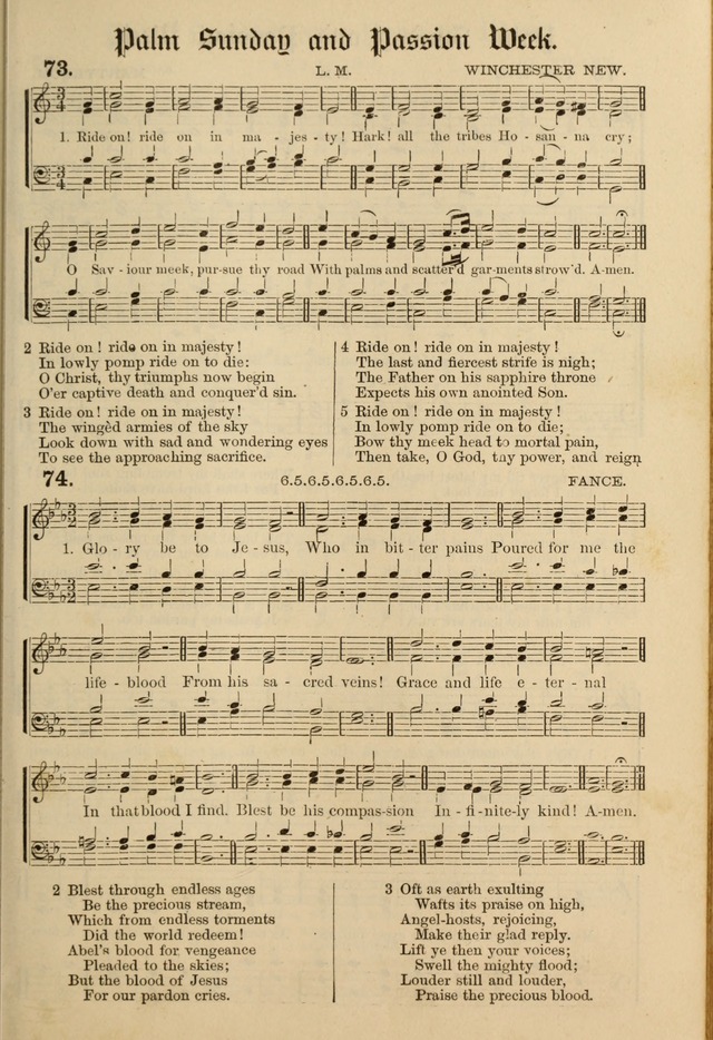 Hymnal and Canticles of the Protestant Episcopal Church with Music (Gilbert & Goodrich) page 75
