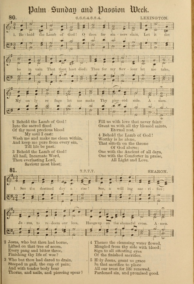 Hymnal and Canticles of the Protestant Episcopal Church with Music (Gilbert & Goodrich) page 81