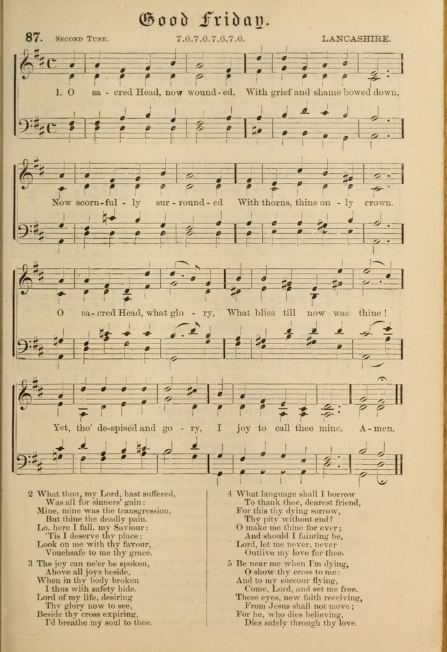 Hymnal and Canticles of the Protestant Episcopal Church with Music (Gilbert & Goodrich) page 87