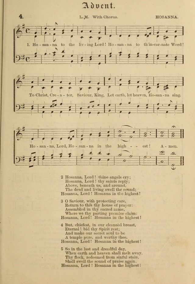 Hymnal and Canticles of the Protestant Episcopal Church with Music (Gilbert & Goodrich) page 9