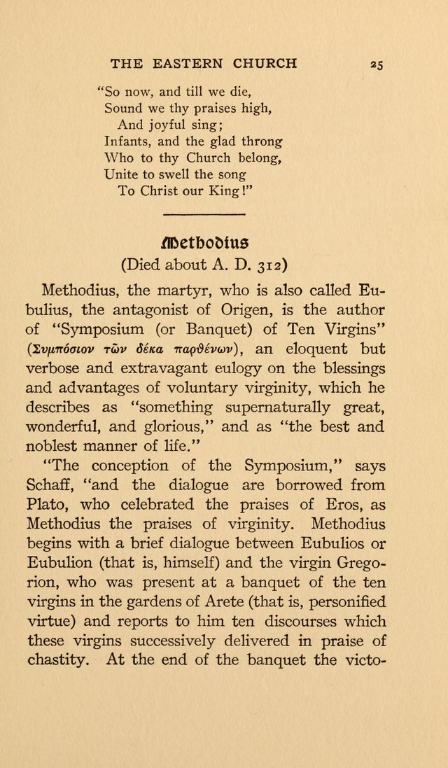 Hymns and Poetry of the Eastern Church page 12