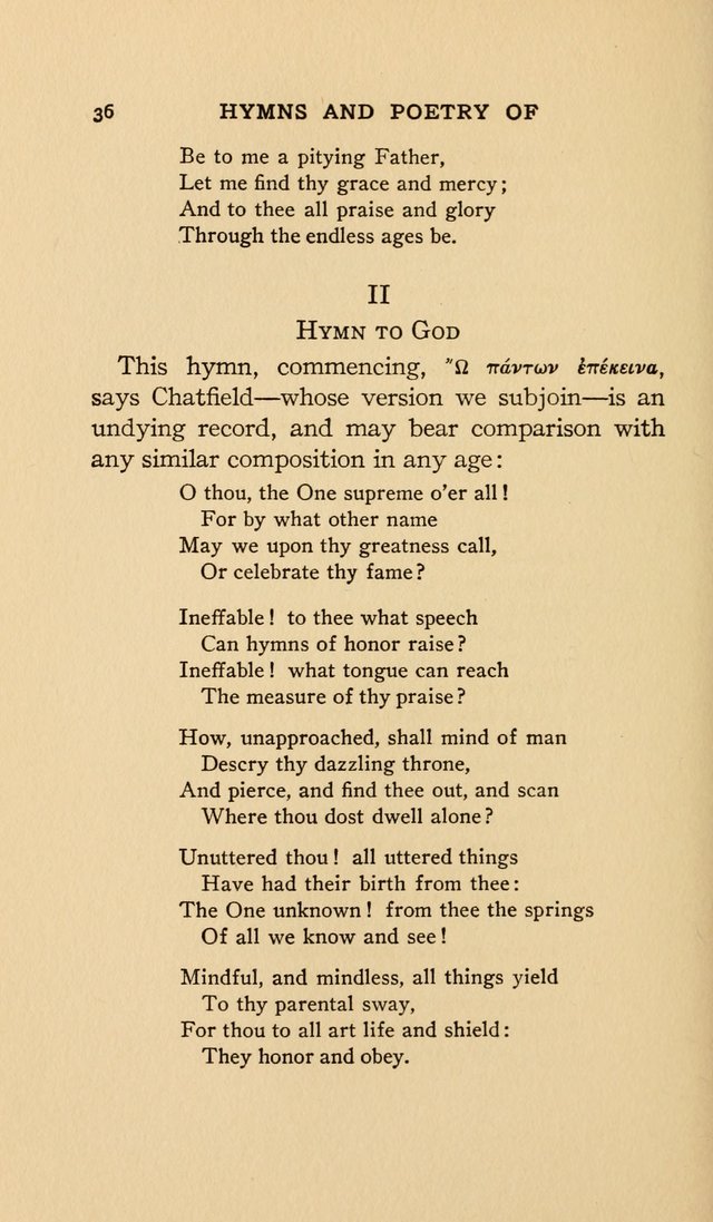 Hymns and Poetry of the Eastern Church page 23