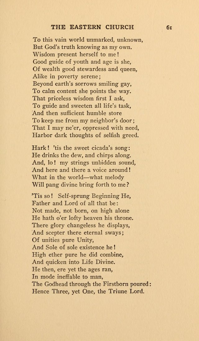 Hymns and Poetry of the Eastern Church page 48
