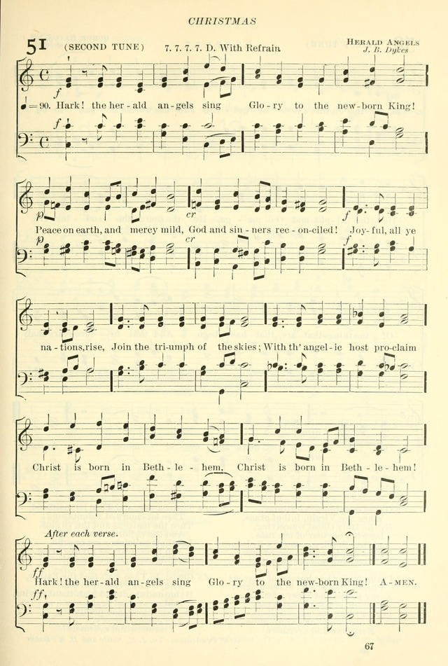The Church Hymnal: revised and enlarged in accordance with the action of the General Convention of the Protestant Episcopal Church in the United States of America in the year of our Lord 1892. (Ed. B) page 115