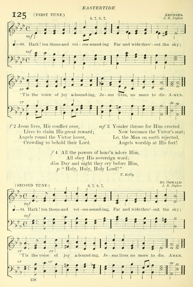 The Church Hymnal: revised and enlarged in accordance with the action of the General Convention of the Protestant Episcopal Church in the United States of America in the year of our Lord 1892. (Ed. B) page 206