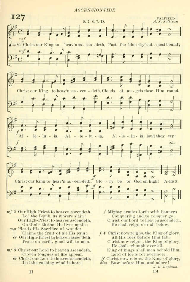 The Church Hymnal: revised and enlarged in accordance with the action of the General Convention of the Protestant Episcopal Church in the United States of America in the year of our Lord 1892. (Ed. B) page 209