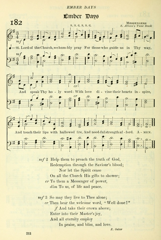 The Church Hymnal: revised and enlarged in accordance with the action of the General Convention of the Protestant Episcopal Church in the United States of America in the year of our Lord 1892. (Ed. B) page 260