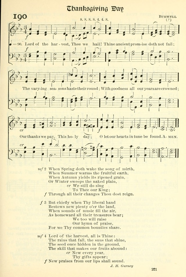 The Church Hymnal: revised and enlarged in accordance with the action of the General Convention of the Protestant Episcopal Church in the United States of America in the year of our Lord 1892. (Ed. B) page 269