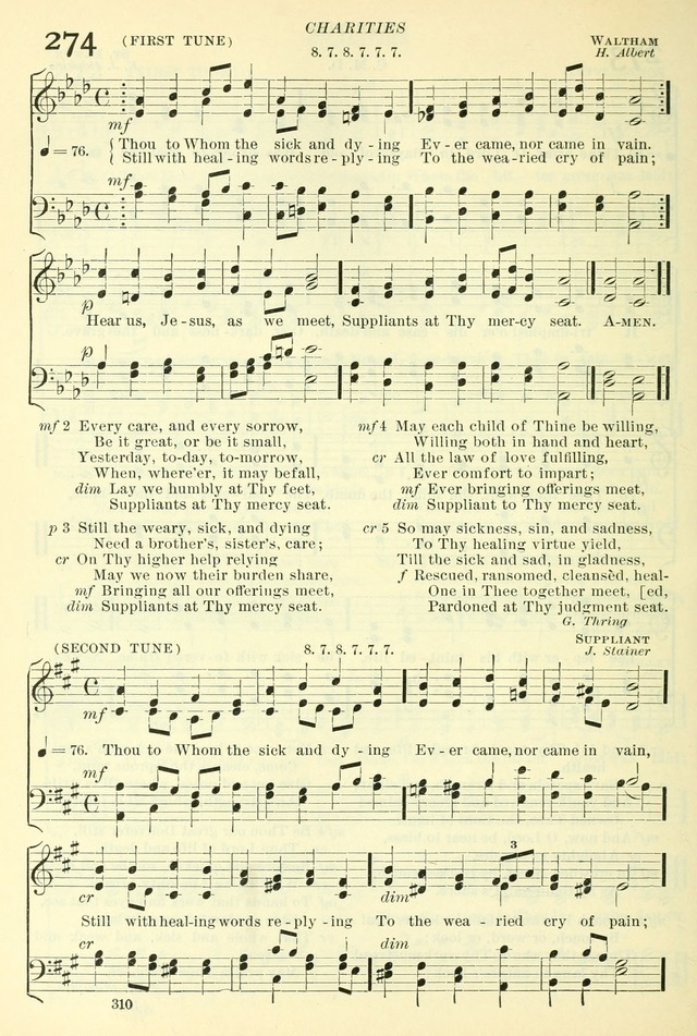 The Church Hymnal: revised and enlarged in accordance with the action of the General Convention of the Protestant Episcopal Church in the United States of America in the year of our Lord 1892. (Ed. B) page 358