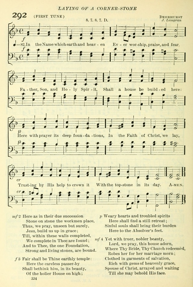The Church Hymnal: revised and enlarged in accordance with the action of the General Convention of the Protestant Episcopal Church in the United States of America in the year of our Lord 1892. (Ed. B) page 382