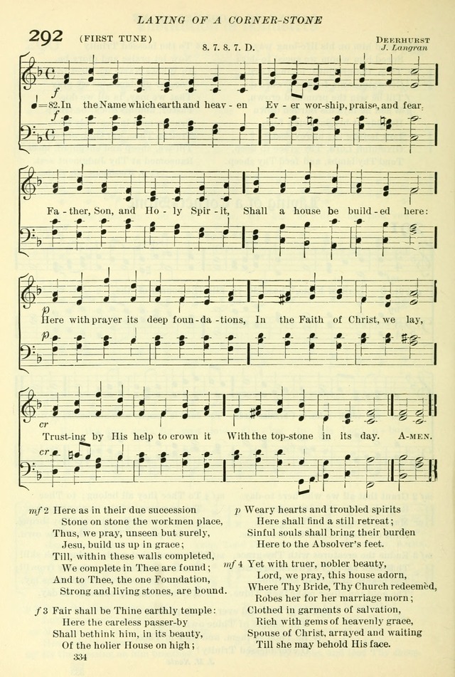 The Church Hymnal: revised and enlarged in accordance with the action of the General Convention of the Protestant Episcopal Church in the United States of America in the year of our Lord 1892. (Ed. B) page 382
