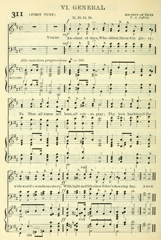 The Church Hymnal: revised and enlarged in accordance with the action of the General Convention of the Protestant Episcopal Church in the United States of America in the year of our Lord 1892. (Ed. B) page 402