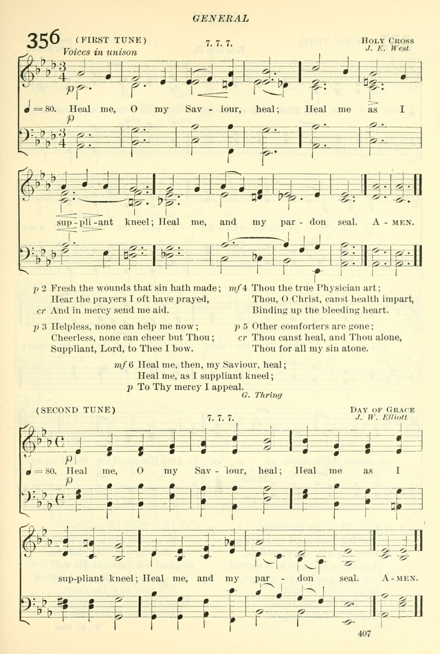 The Church Hymnal: revised and enlarged in accordance with the action of the General Convention of the Protestant Episcopal Church in the United States of America in the year of our Lord 1892. (Ed. B) page 455