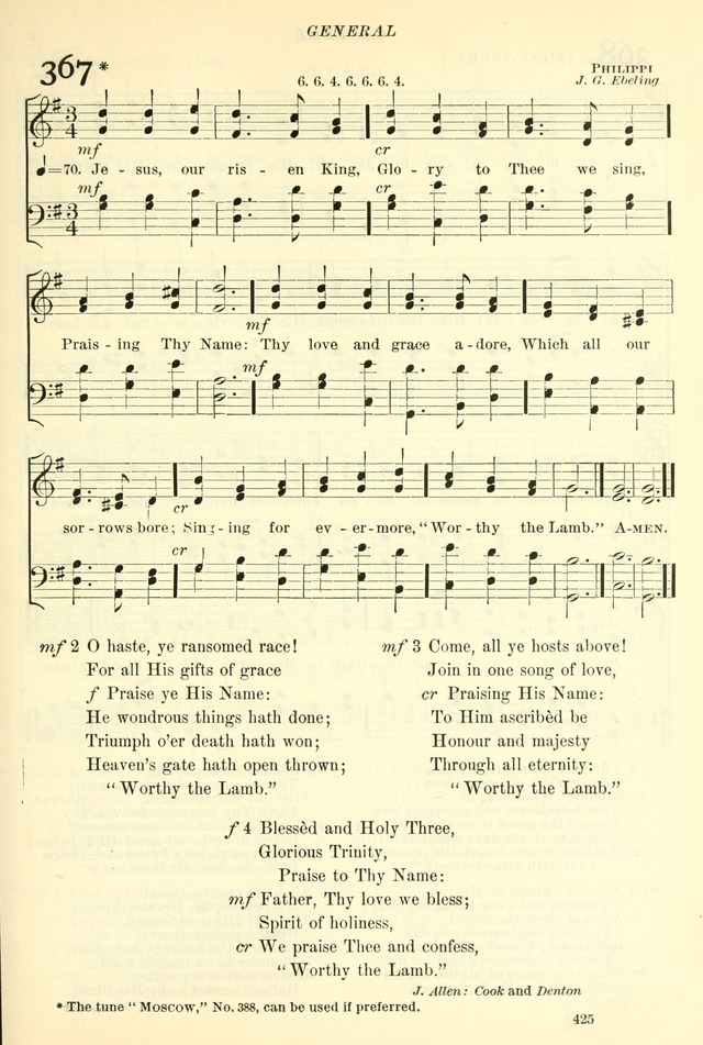 The Church Hymnal: revised and enlarged in accordance with the action of the General Convention of the Protestant Episcopal Church in the United States of America in the year of our Lord 1892. (Ed. B) page 473