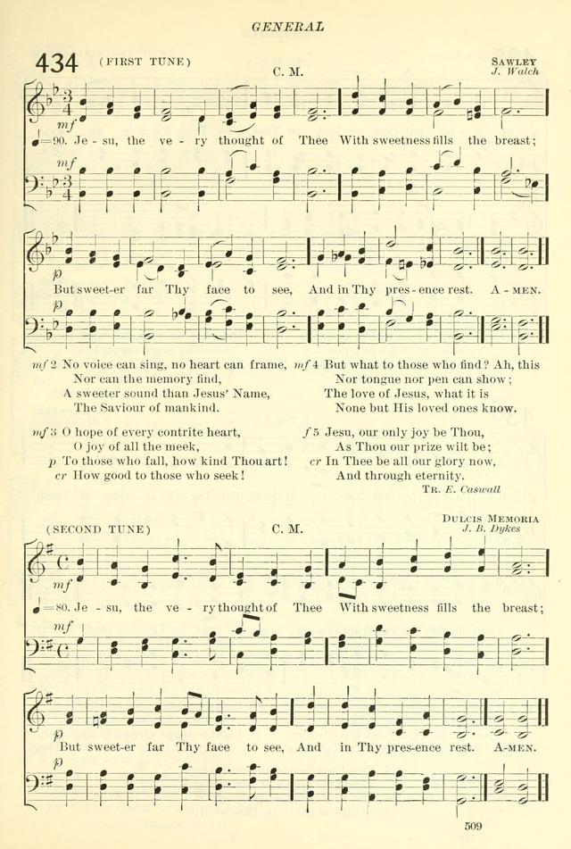 The Church Hymnal: revised and enlarged in accordance with the action of the General Convention of the Protestant Episcopal Church in the United States of America in the year of our Lord 1892. (Ed. B) page 557