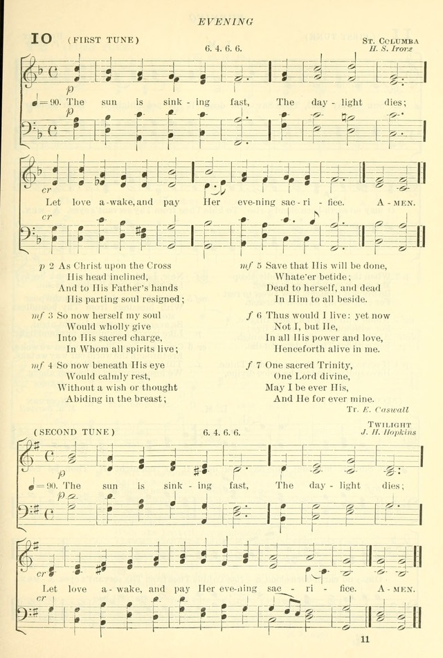 The Church Hymnal: revised and enlarged in accordance with the action of the General Convention of the Protestant Episcopal Church in the United States of America in the year of our Lord 1892. (Ed. B) page 59