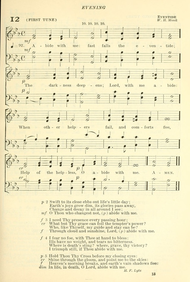 The Church Hymnal: revised and enlarged in accordance with the action of the General Convention of the Protestant Episcopal Church in the United States of America in the year of our Lord 1892. (Ed. B) page 61