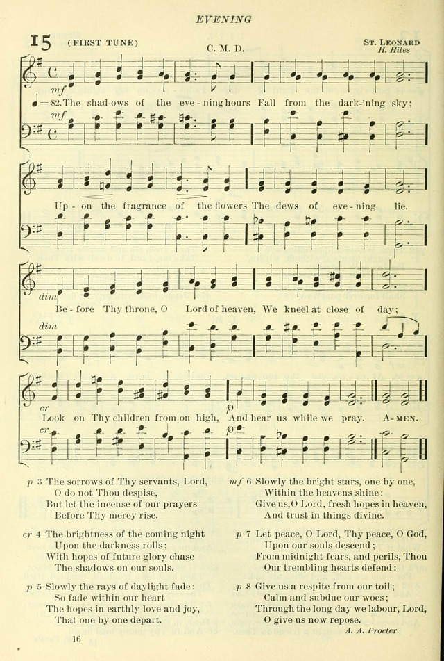 The Church Hymnal: revised and enlarged in accordance with the action of the General Convention of the Protestant Episcopal Church in the United States of America in the year of our Lord 1892. (Ed. B) page 64