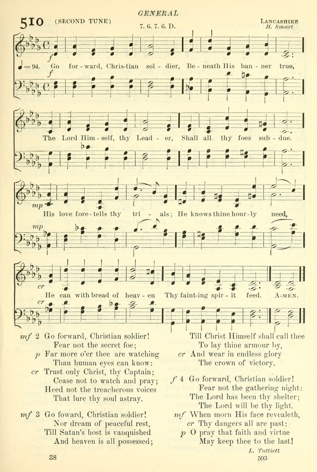 The Church Hymnal: revised and enlarged in accordance with the action of the General Convention of the Protestant Episcopal Church in the United States of America in the year of our Lord 1892. (Ed. B) page 641