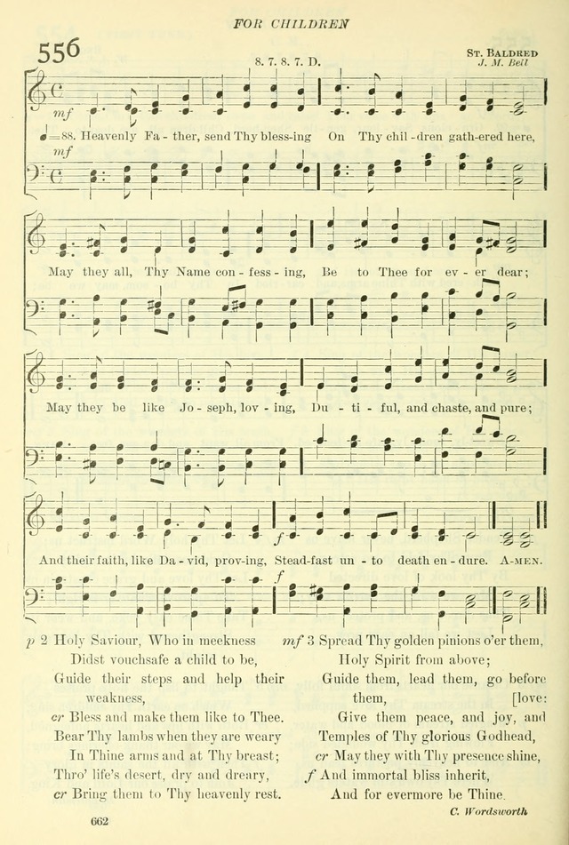 The Church Hymnal: revised and enlarged in accordance with the action of the General Convention of the Protestant Episcopal Church in the United States of America in the year of our Lord 1892. (Ed. B) page 710