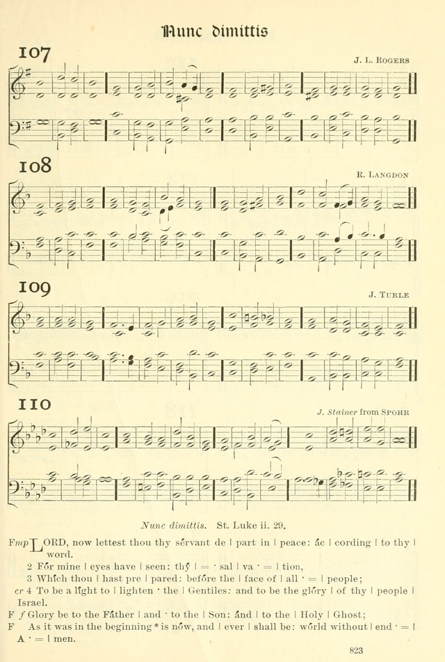 The Church Hymnal: revised and enlarged in accordance with the action of the General Convention of the Protestant Episcopal Church in the United States of America in the year of our Lord 1892. (Ed. B) page 871