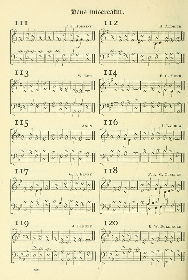 The Church Hymnal: revised and enlarged in accordance with the action of the General Convention of the Protestant Episcopal Church in the United States of America in the year of our Lord 1892. (Ed. B) page 872