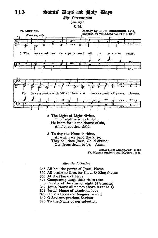 The Hymnal of the Protestant Episcopal Church in the United States of America 1940 page 152