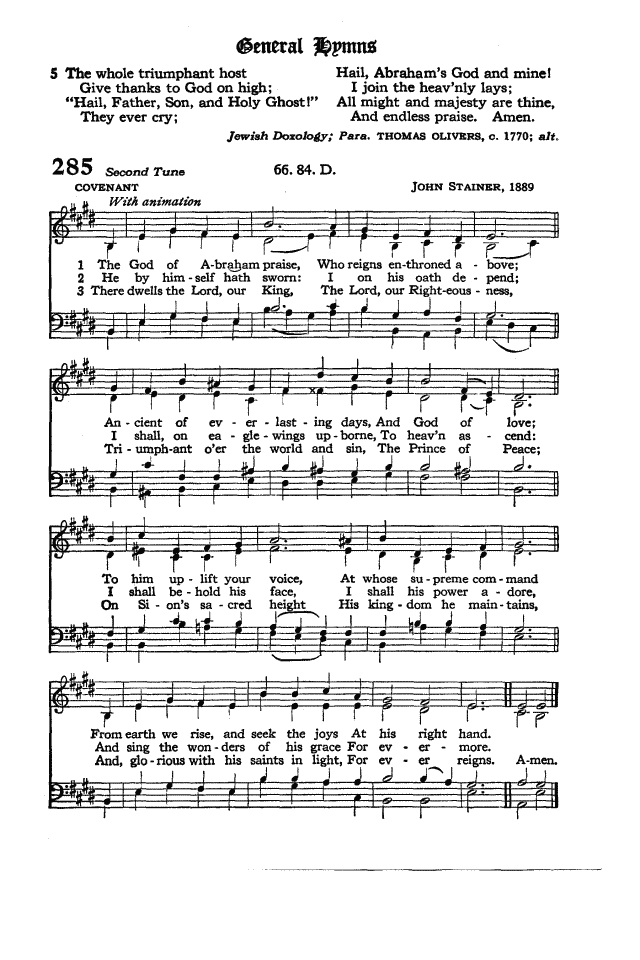 The Hymnal of the Protestant Episcopal Church in the United States of America 1940 page 349