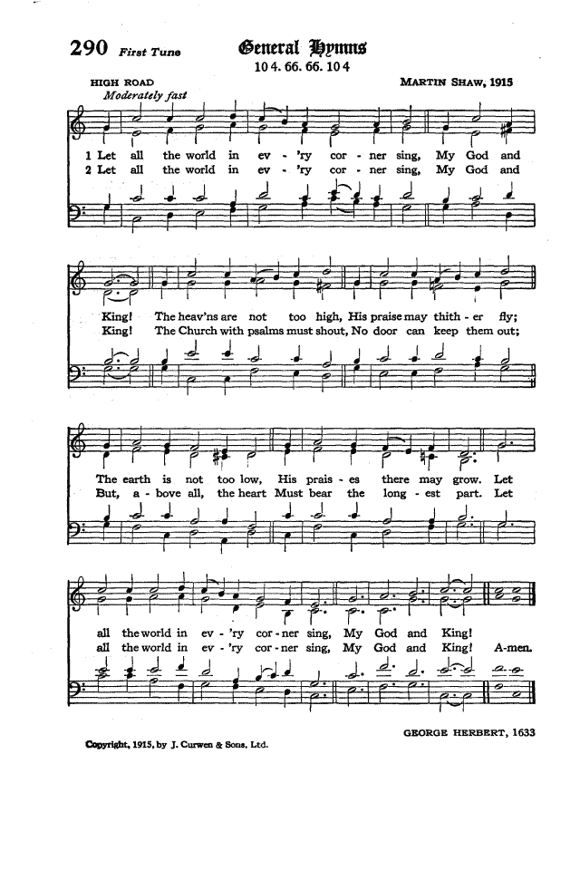 The Hymnal of the Protestant Episcopal Church in the United States of America 1940 page 354