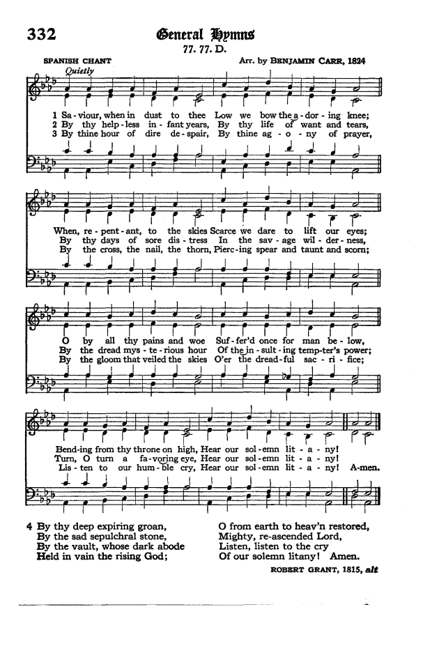 The Hymnal of the Protestant Episcopal Church in the United States of America 1940 page 399