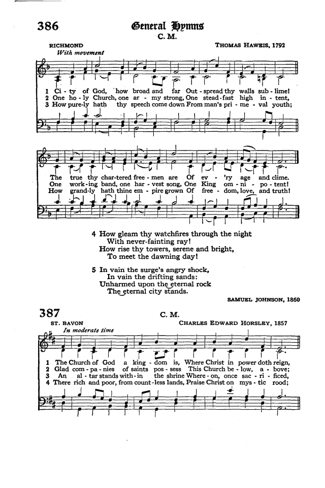 The Hymnal of the Protestant Episcopal Church in the United States of America 1940 page 458